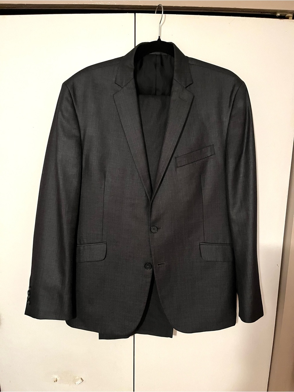 Men's Charcoal Kenneth Cole 2PC Suit